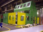horizontal boring machine enclosure